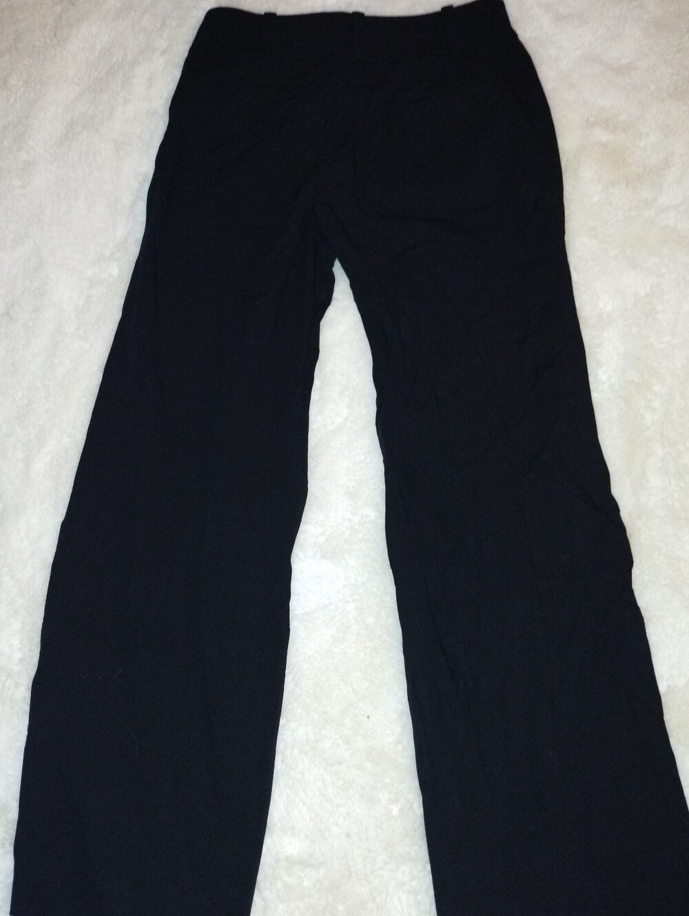 Ann Taylor Black Wide-Leg Dress Pants - Picture 2 of 10